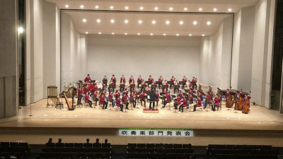re1117 吹奏楽部 高文祭写真