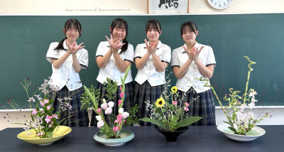reR8華道部9月のお花②