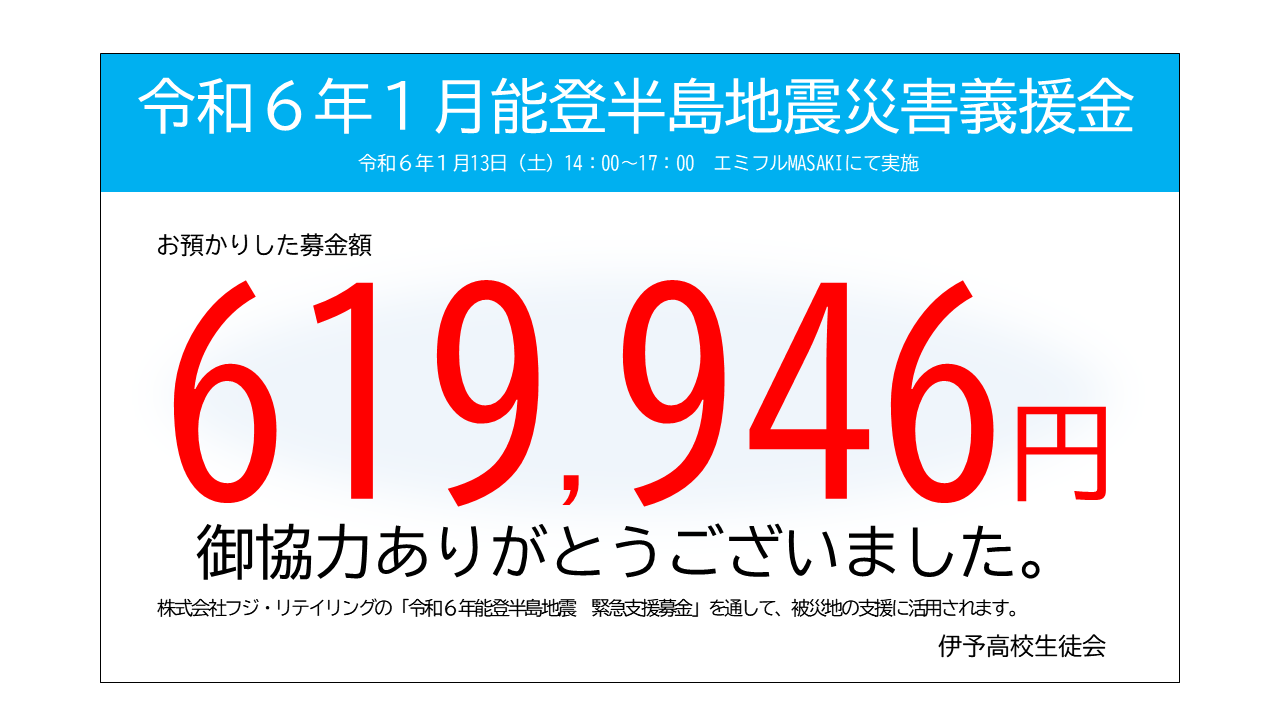 R06-0116 【報告横】能登半島地震に係る義援金集め